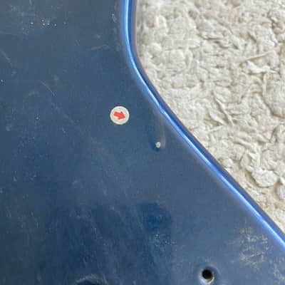 Blue HSH Basswood Solid Guitar Body DIY Project image 2