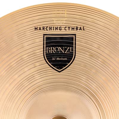 Meinl Student Bronze MA-BZ-16M Marching Cymbals image 2