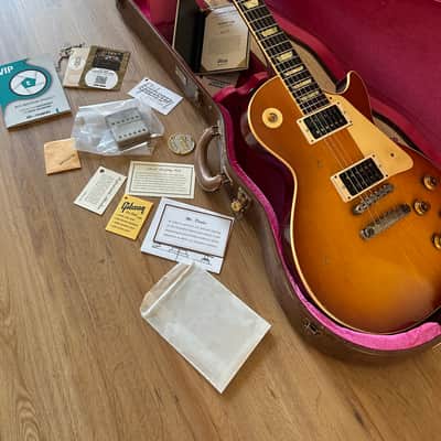 Gibson Les Paul Murphy Lab Heavy Aged BOTB Page 153 2025 - Honeyburst image 12