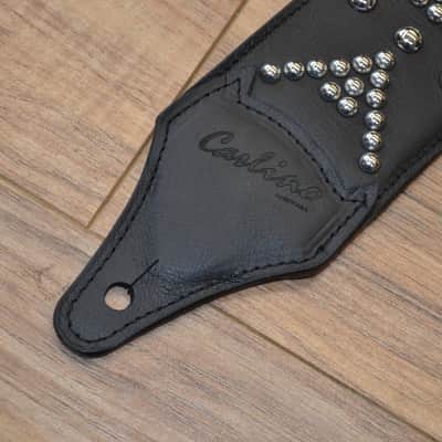 Carlino Custom Templar Tigereye Crystal Black Leather Strap image 6