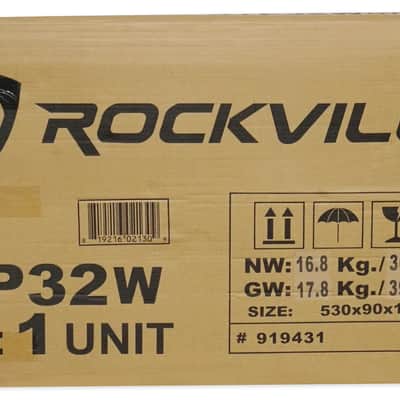 (1) Rockville White Adjustable Totem Stand For Rockville SPGN104 10" Speaker image 11