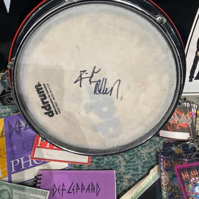 ddrum Rick Allen's ddrum Def Leppard 10" Clavia AB (RA #2039) AUTOGRAPHED HEAD!! image 8