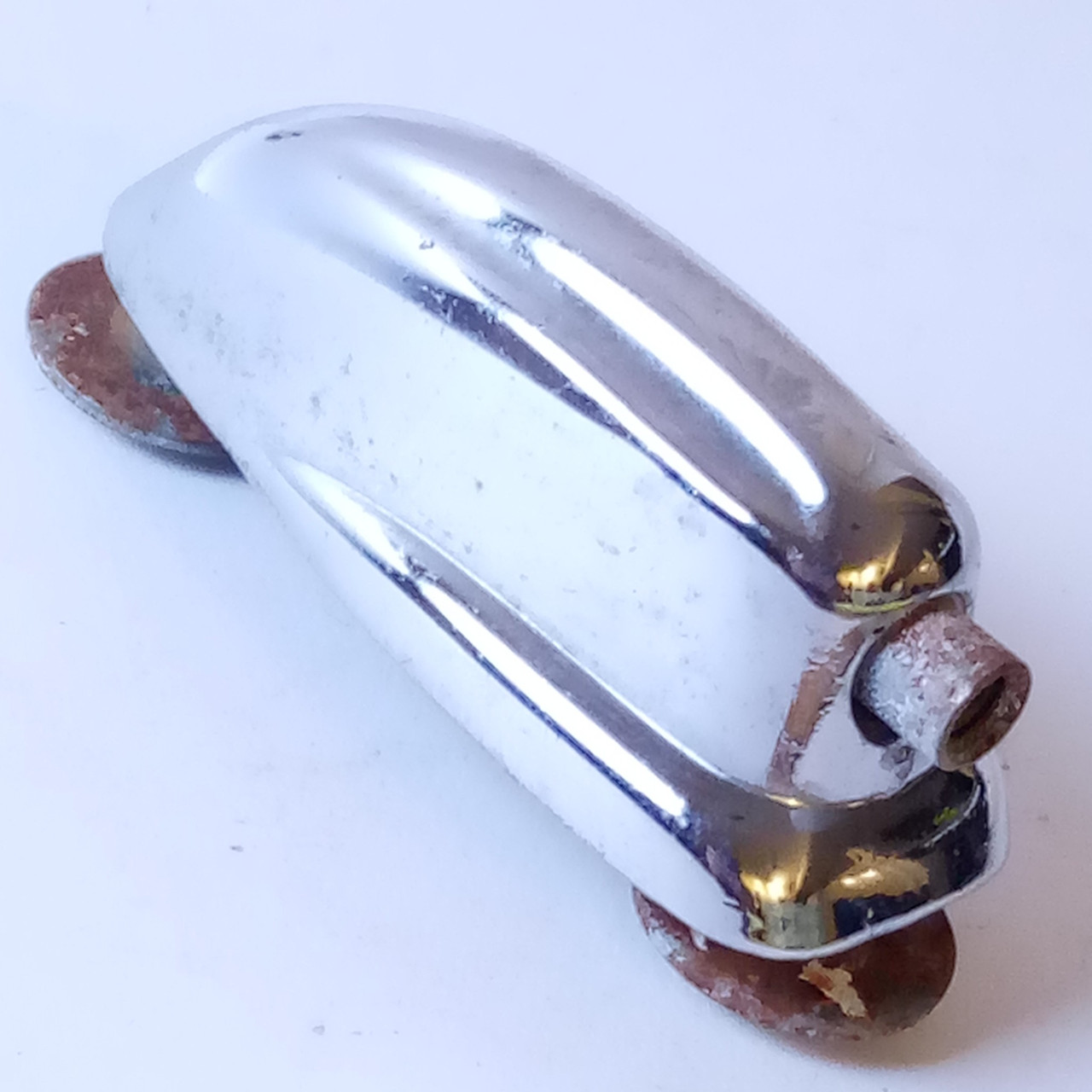 Slingerland Bass Drum Lug 2 1/4"Chrome Large Sound King Vintage 60s-70s Niles US — main photograph