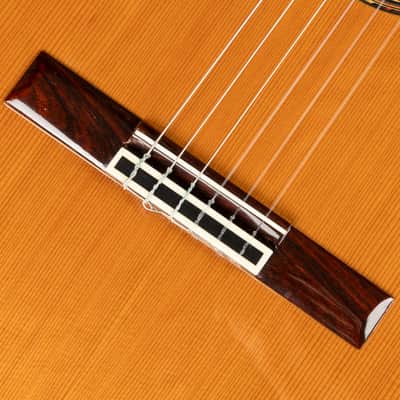 1999 Ricardo Sanchis Carpio III AM - Natural | All Solid Vintage Spanish Masterbuilt Classical Guitar Cedar Rosewood | Case image 17