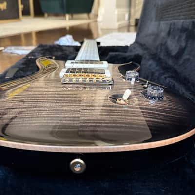 PRS Custom 24 35th Anniversary Charcoal Burst 10 Top Pattern Thin Neck Guitar image 8