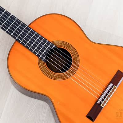 1972 Sakazo Nakade No. 1000G Vintage Classical Guitar German Spruce + Brazilian Rosewood w/ Case image 8