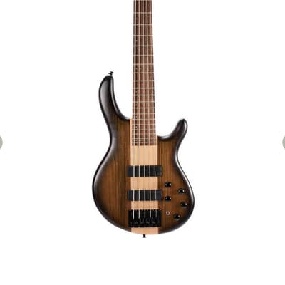 Cort C5 Plus OVMH  Artisan Series C5 Plus 5-String Bass – Antique Brown Burst image 16