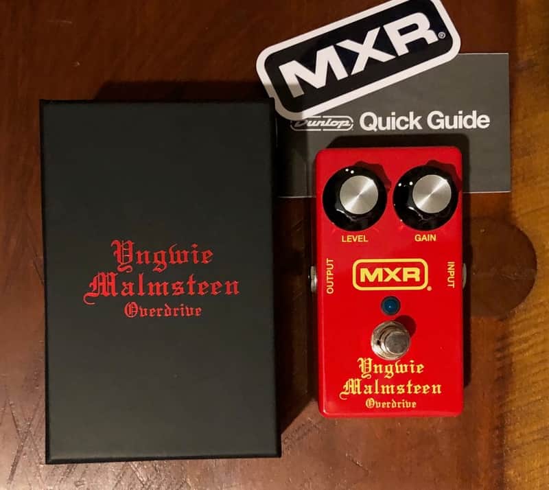 MXR YJM308 Yngwie Malmsteen Signature Overdrive