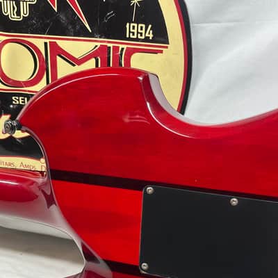 B.C. Rich Mockingbird ST Electric Guitar - Transparent Red image 13