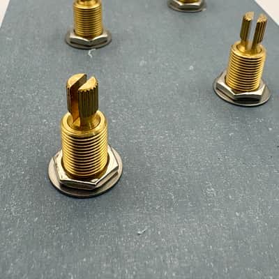 Gibson Les Paul 50s style wiring harness with Sprague Orange Drop 0.022uF capacitors and split long shaft audio taper pots image 4