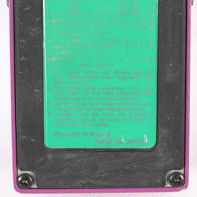 1985 Boss BF-2 Flanger Electric Guitar Effect Pedal Green Label Japan image 6