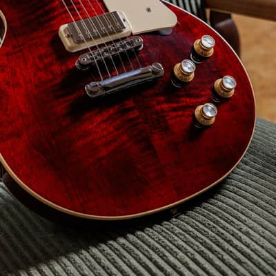 Gibson Les Paul '70s Deluxe 2023 - Wine Red image 5
