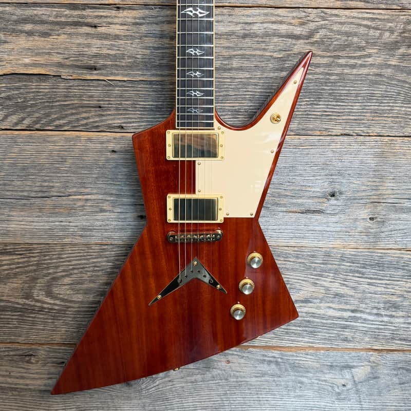 Dean USA Zero Pickguard Mahogany Electric Guitar - Gloss Natural image 1