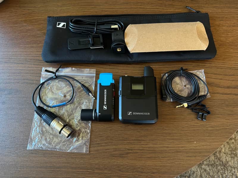 Sennheiser AVX-ME2 Digital Camera-Mount Wireless Omni Lavalier Microphone System (1.9 GHz) image 1