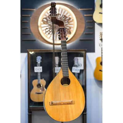 1946 Levin Model 102 12-string Bass Lute natural image 2