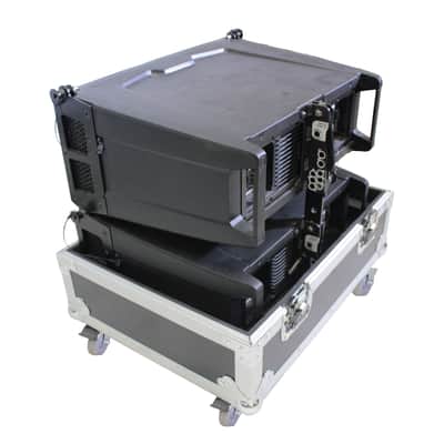 Prox ATA Road Case w/ Wheels fits 2 Line Array Dual RCF HDL6-A Speakers image 6