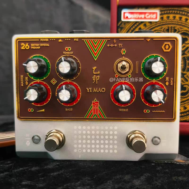 Gervana Yimao Preamp Pedal Ac30 style Tone,  price include the import duty for US buyer image 1
