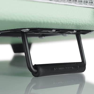 Gator - GR-RETRORACK-4SG - Vintage Amp Vibe Rack Case - 4U - Seafoam Green image 9