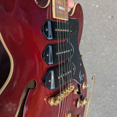 Epiphone Riviera P93 WR 2019 - Red Wine image 14
