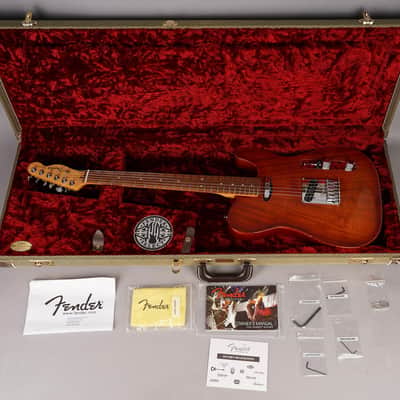 Fender American Select Carved Top Koa Telecaster 2012 - Sienna Edge Burst image 18