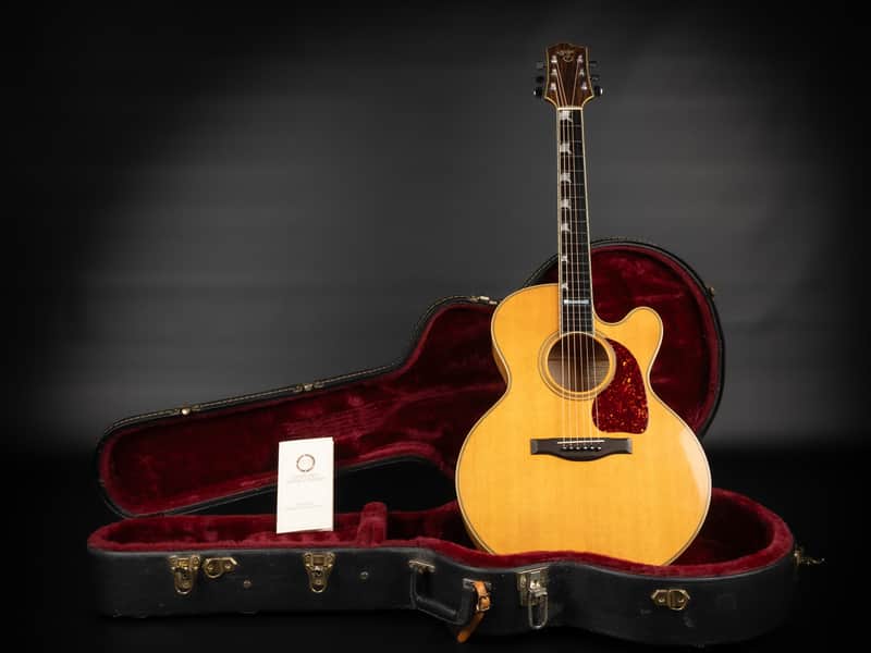 1989 Santa Cruz F-131 - Natural | USA Vintage Small Jumbo F Model Acoustic Guitar Ex John Pearse Cutaway Pickup 46.5mm Bone Nut | CoA OHSC image 1