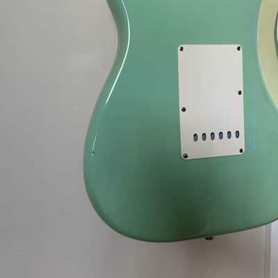 Fender American Vintage Reissue '62 Stratocaster 2004 Surf Green image 10