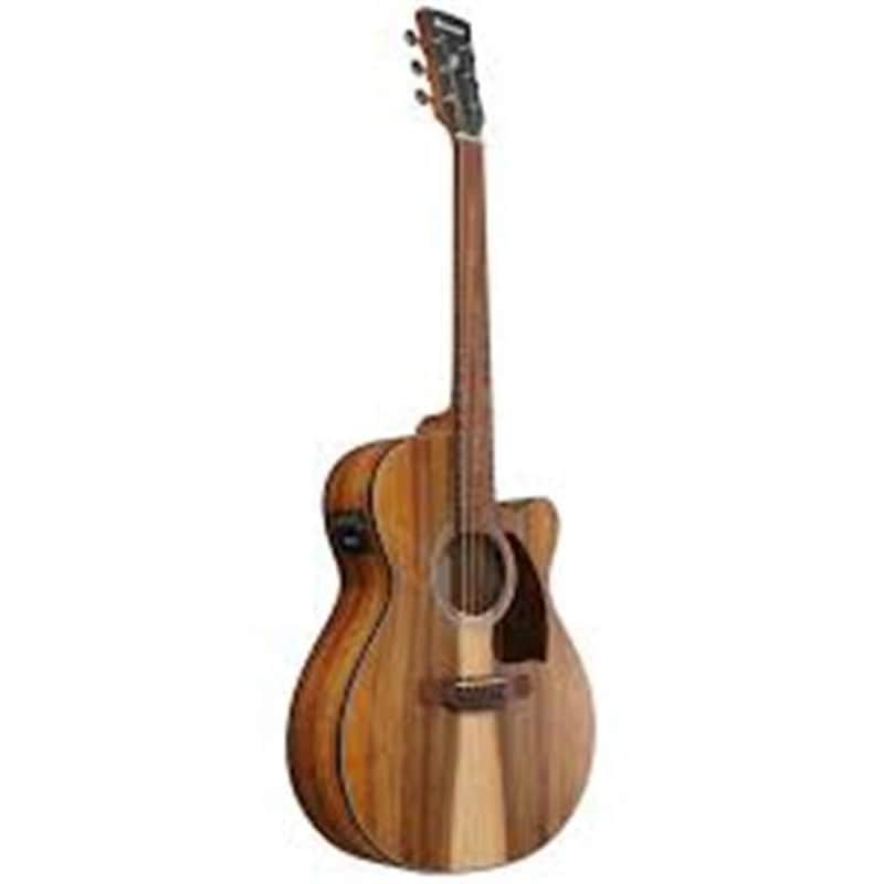 Ibanez PC50WSLCE Performance Series A/E Acoustic, Open Pore Brown image 1
