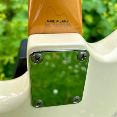 Fender Jaguar MIJ vintage reissue 1966 Olympic White 1993/94 image 8