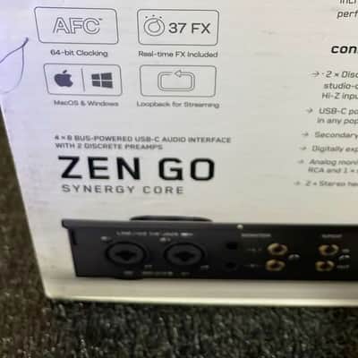 Antelope Audio Zen Go Synergy Core USB Type-C Audio Interface 2021 - Present - Black image 15