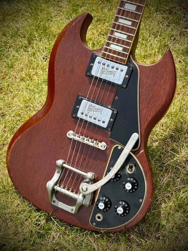 Gibson SG Deluxe 1970 - 1974 - Cherry image 1