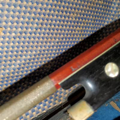 Stainer Antique Violin with coffin case restored with fiddle violin bridge set up 1 bad gear image 13