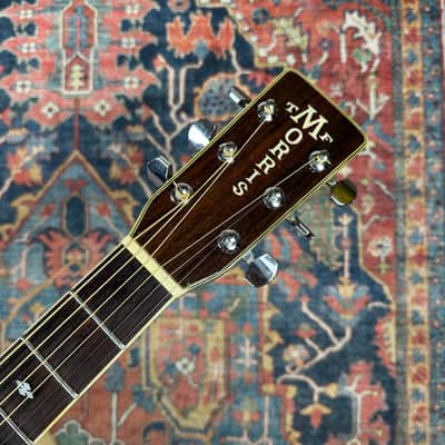 *Video* TF Morris W-60 Dreadnought D-41 Style Solid Spruce Top - 1981 image 4