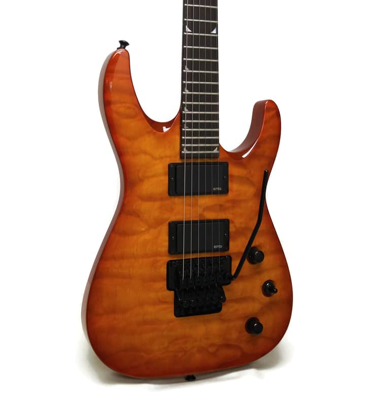 Jackson SLATXMGQ3-6 Soloist X Series Electric Guitar - Transparent