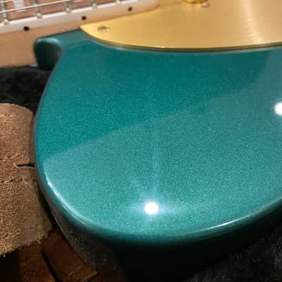 MINT Squier 40th Anniversary Gold Edition Telecaster 2022 - Sherwood Green image 3