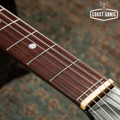 1999 Teisco May Queen Vintage Reissue Semi-Hollowbody Guitar Made in Japan image 9