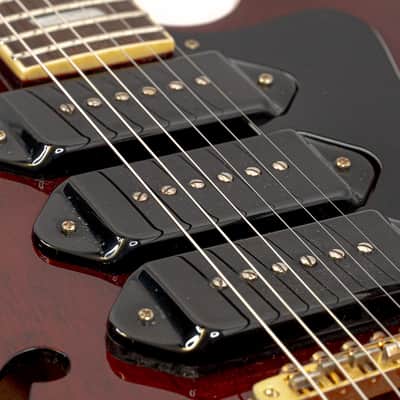 Epiphone Riviera Custom P93 Semi-Hollow Electric Guitar Wine Red w/ Bigsby P90s Bild 13