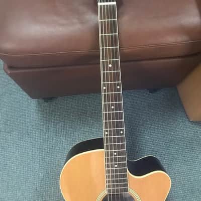 Stagg Natural Acoustic Electric Guitar w/BBand Preamp. Model SW206CBB-N. Sale Benefits Music Ed Nonprofit! image 4