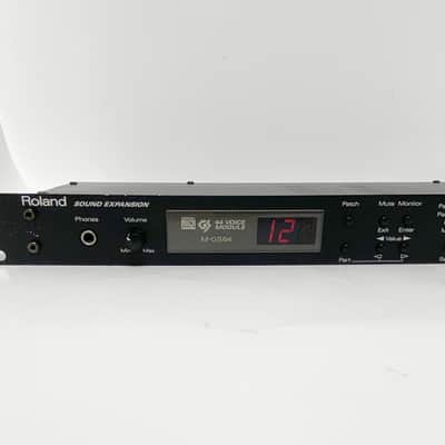 Roland M-GS64 General MIDI 64 Voice Module Sound Expansion Rack 1995