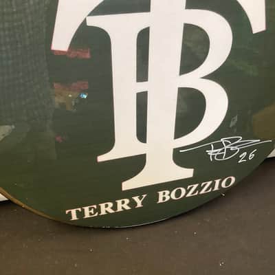 Terry Bozzio's DW - 20" Custom Logo Bass Drum Head, Autographed! image 3