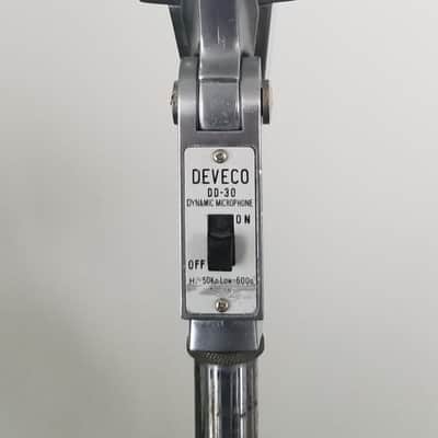 COLLECTORS! Deveco DD30 Dynamic Microphone 1950s Japan image 10