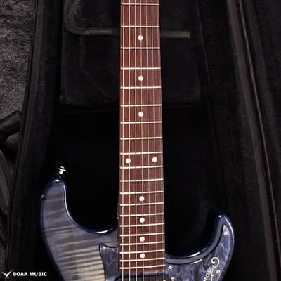 Momose MC7-MV-TOCHI SP’25/NJ - DBL-B (Dark Blue Burst) seven-string guitar #20414 - 4.2kg image 10