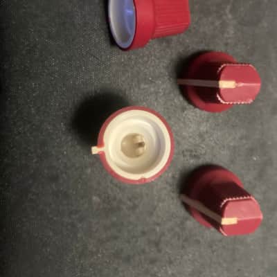 Fender Evil Red Knobs 1989 Red Amp Knobs image 2
