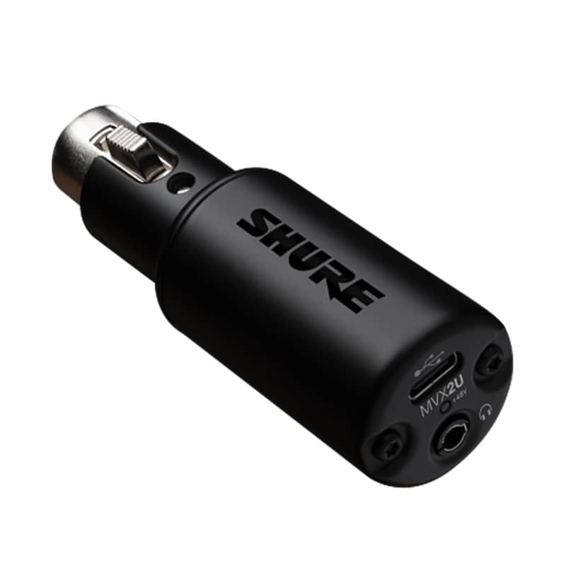 Shure MVX2U XLR to USB Audio Interface image 1