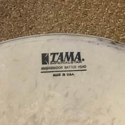 Tama Imperial star drum head 1987 Coated ambassador image 2