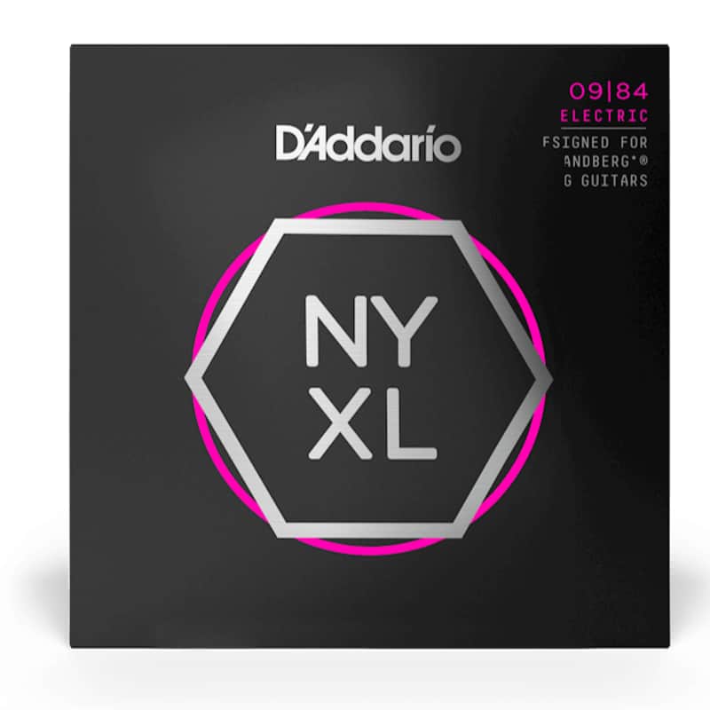D’Addario NYXL0984 Nickel Wound Strandberg 8-string Electric Guitar Strings Super Light 09-84 image 1
