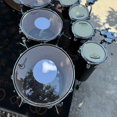 HUGE DW Design Drum Kit w/ Hardware image 6