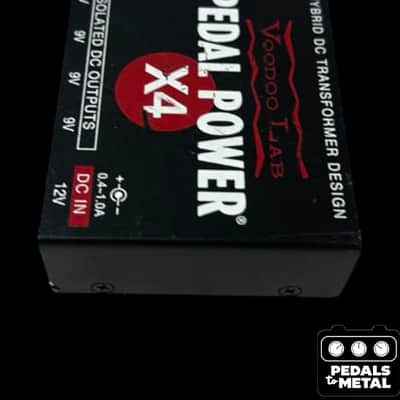 Voodoo Lab Pedal Power X4 2010s - Black - X18716 image 5