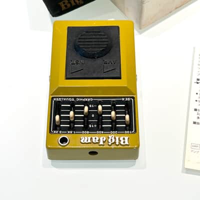 Big Jam Multivox SE-6 Graphic EQ with Box and Papers, Vintage Guitar Effect Pedal Equalizer MIJ Japan image 4