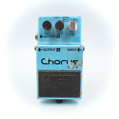 Boss CE-3 Chorus Check Lamp Not Work 1987 Made in Japan Green Label Vintage Guitar Effect Pedal 772900 image 2