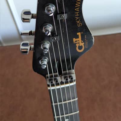 Vintage USA 1982 G&L Early S500 with 1984 Skyhawk neck in Transparent Red image 4